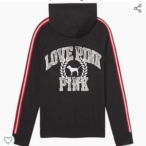 Pink Victoria secret hoodie sweater